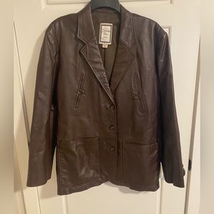Christian Dior men’s leather jacket size 50/US Large